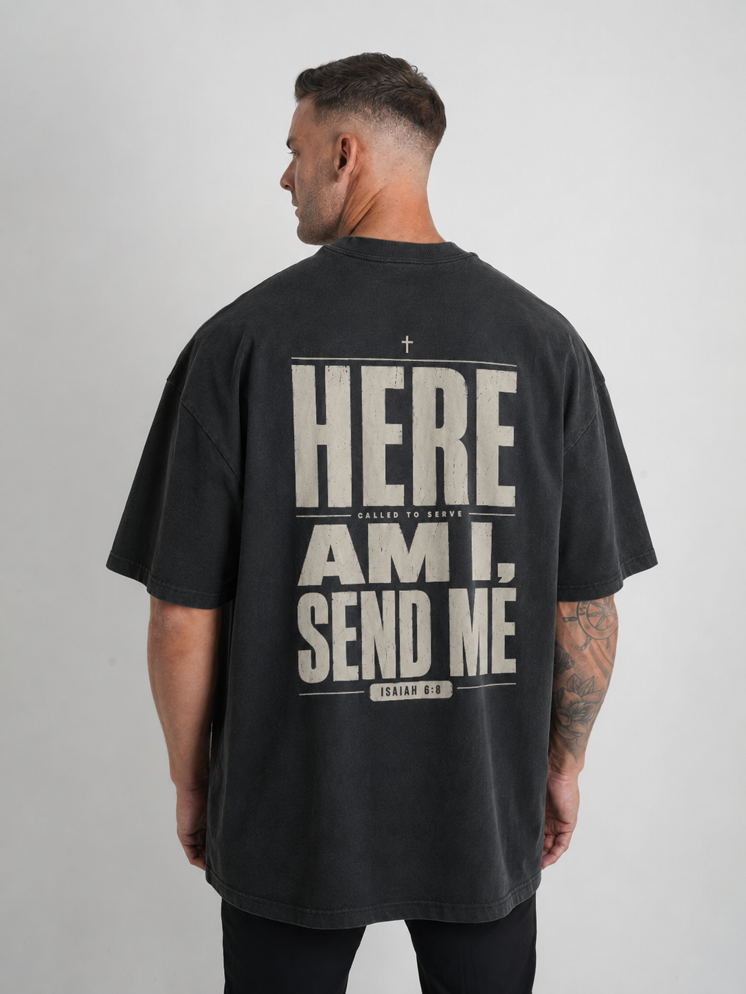 Isaiah 6:8 | Unisex Heavy Oversize Tee