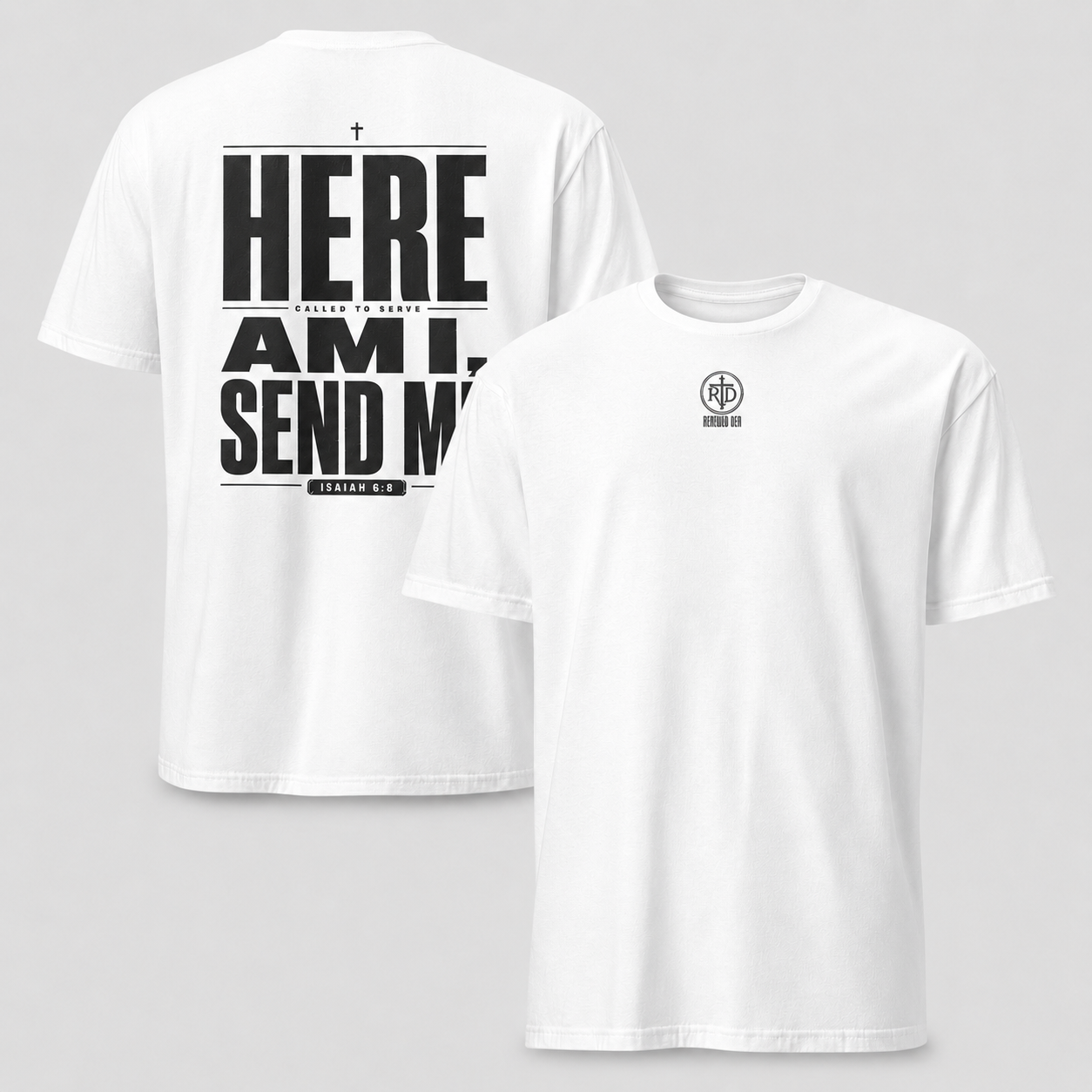 Isaiah 6:8 | Unisex Heavy Cotton Tee